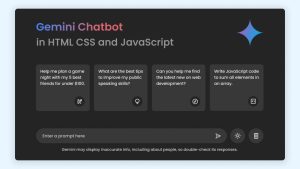 Crea Tu Propio Chatbot Estilo Google Gemini Con Html, Css Y Javascript
